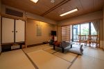 Japanese-style room with open-air bath