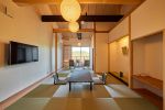 Japanese and Western style room with open-air bath | Yoshinoso Yukawaya