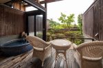 Japanese-style room with open-air bath