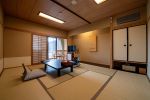 Japanese-style room with open-air bath