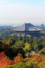 View form the front / Nara Manyo Wakakusa no Yado Mikasa